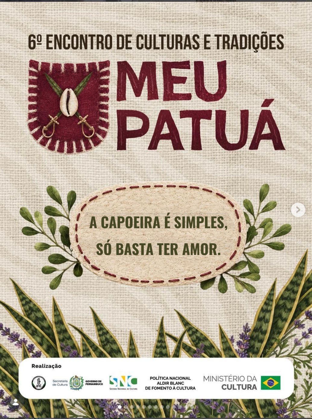 Cartaz do evento